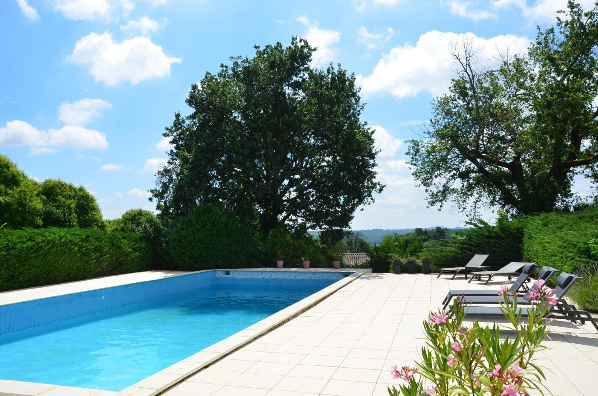 La Gentilhommiere Bed & Breakfast Saint-Aubin-de-Branne Dış mekan fotoğraf